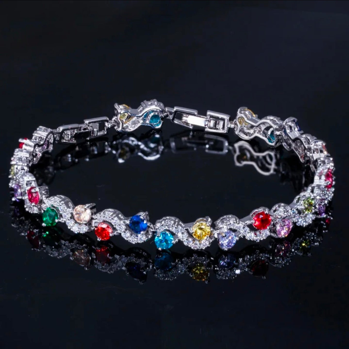 Zirconia Tennis Bracelet
