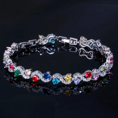 Zirconia Tennis Bracelet